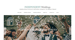 Desktop Screenshot of independent-weddings.co.uk
