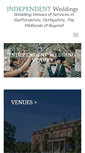 Mobile Screenshot of independent-weddings.co.uk